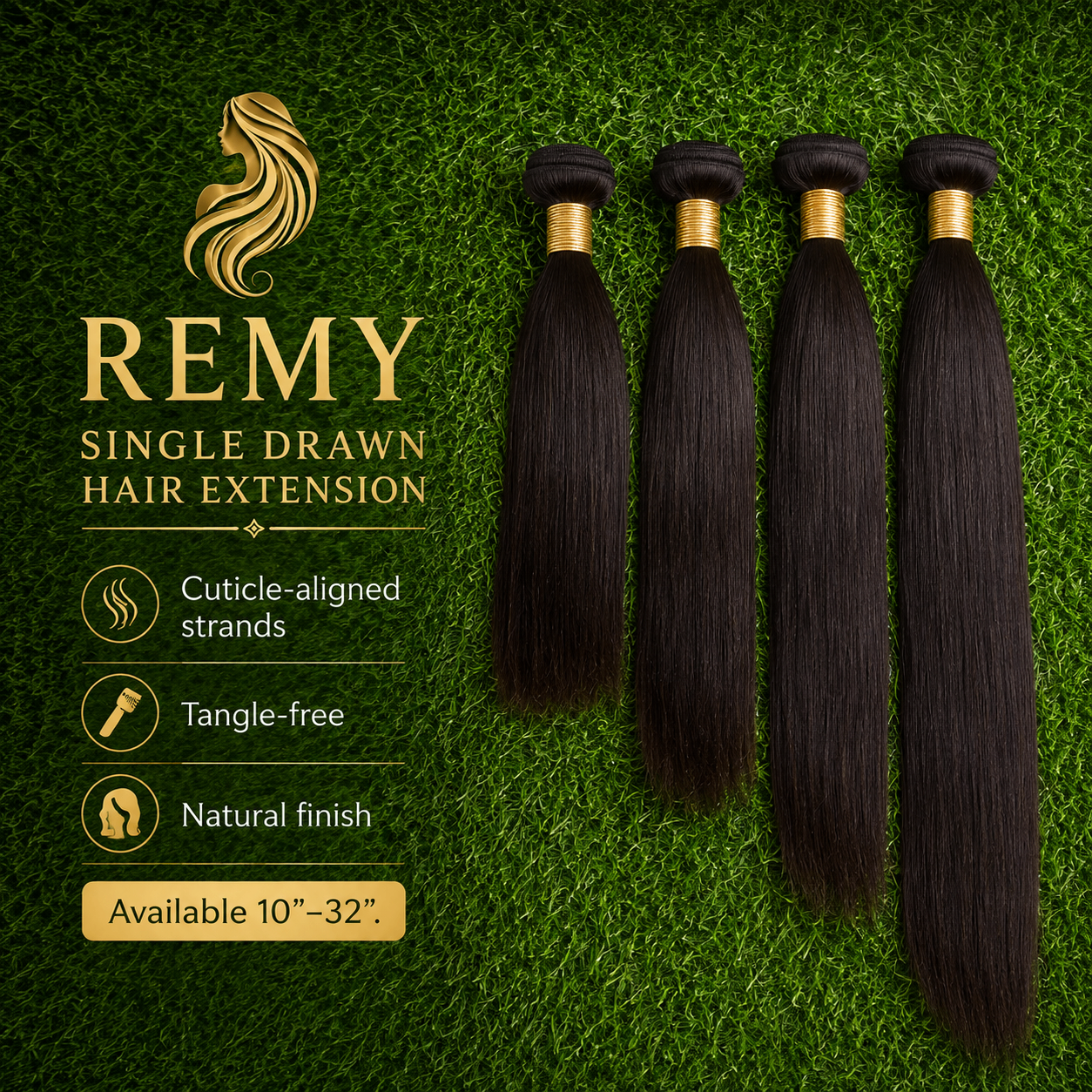 Remy Single Drawn Hair Extension