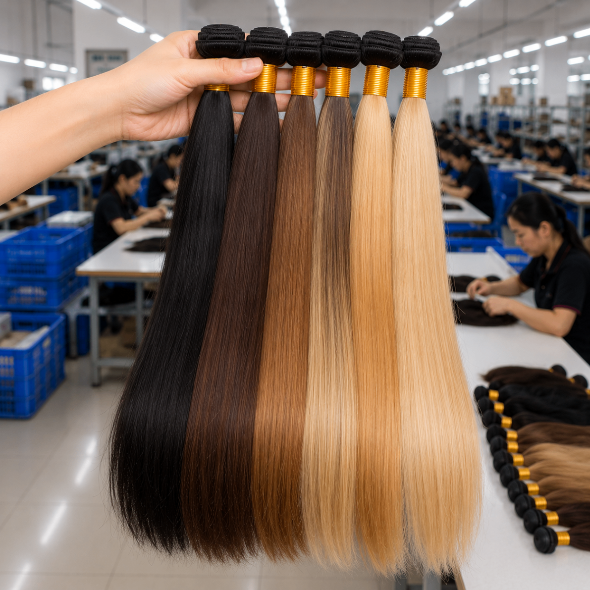 Coloured Remy Extensions